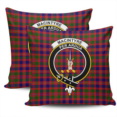 Clan MacIntyre Modern Tartan Crest Pillow Cover GA20 Clan MacIntyre Tartan Today