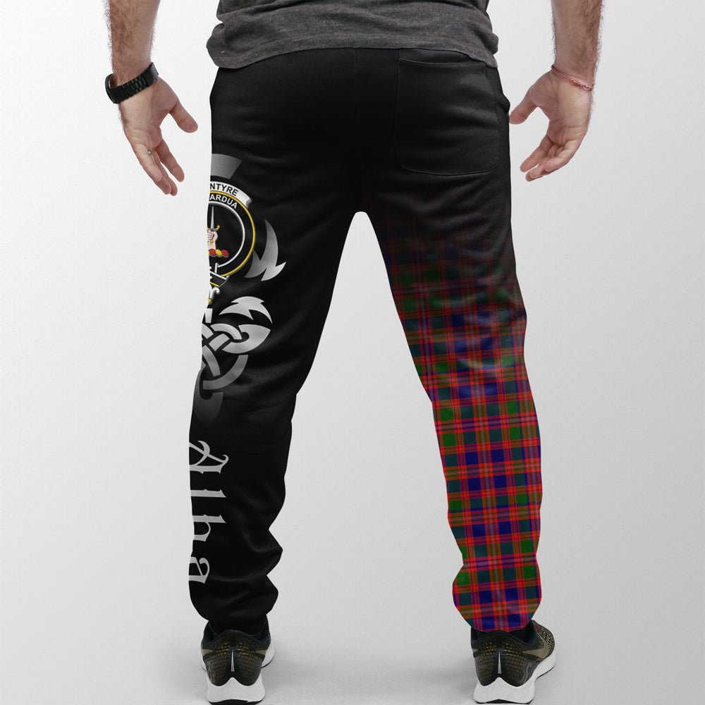 Clan MacIntyre Modern Tartan Crest Jogger Sweatpants Alba Celtic Style BU87 Clan MacIntyre Tartan Today