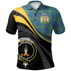 Clan MacIntyre Hunting Ancient Tartan Polo Shirt - Royal Coat Of Arms Style TA27 MacIntyre Hunting Ancient Tartan Tartan Polo