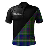 Clan MacIntyre Hunting Modern Clan - Military Polo Shirt LE55 MacIntyre Hunting Modern Tartan Tartan Polo