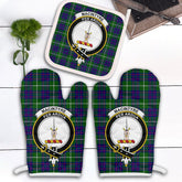Clan MacIntyre Hunting Modern Tartan Crest Oven Mitt And Pot Holder (2 Oven Mitts + 1 Pot Holder) XG40 Clan MacIntyre Tartan Today