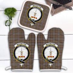 Clan MacIntyre Hunting Weathered Tartan Crest Oven Mitt And Pot Holder (2 Oven Mitts + 1 Pot Holder) VY30 Clan MacIntyre Tartan Today