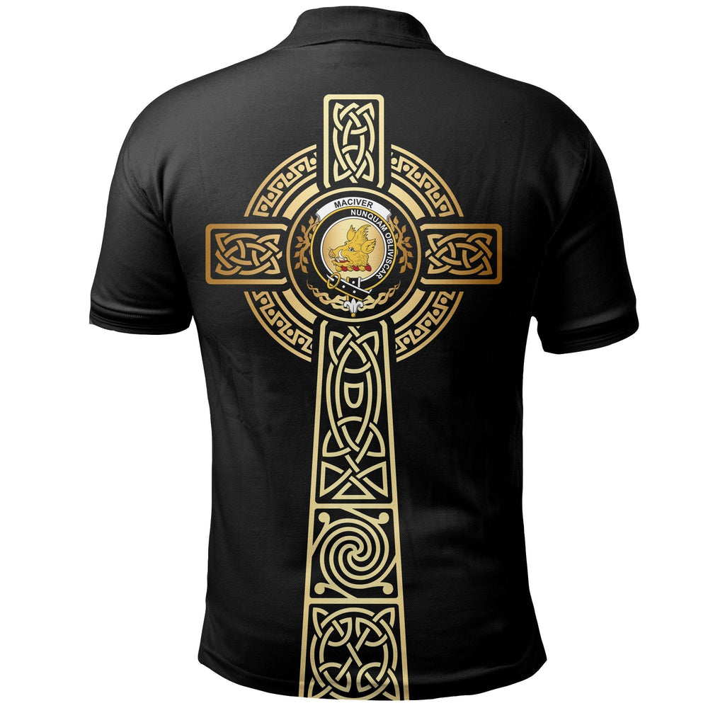 Clan MacIver Clan Unisex Polo Shirt - Celtic Tree Of Life YC32 MacIver Tartan Tartan Polo
