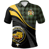 Clan MacIver Tartan Polo Shirt - Royal Coat Of Arms Style KA90 MacIver Tartan Tartan Polo