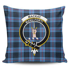 Clan MacKay Blue Tartan Crest Pillow Cover BQ35 Clan MacKay Tartan Today