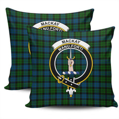 Clan MacKay Modern Tartan Crest Pillow Cover FD55 Clan MacKay Tartan Today