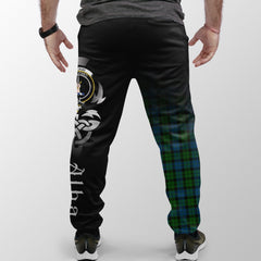 Clan MacKay Modern Tartan Crest Jogger Sweatpants Alba Celtic Style EU99 Clan MacKay Tartan Today