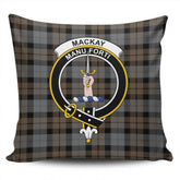 Clan MacKay Weathered Tartan Crest Pillow Cover XU30 Clan MacKay Tartan Today