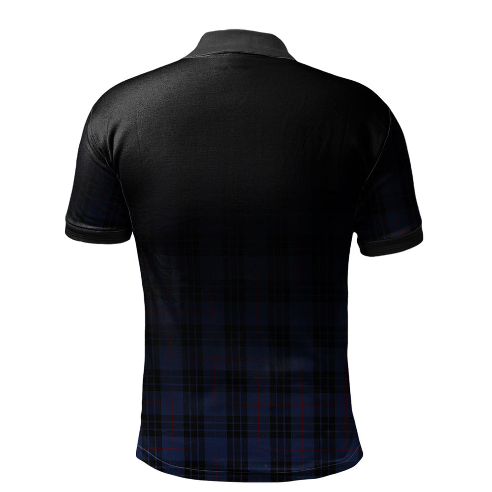Clan MacKay Blue 02 Tartan Polo Shirt - Alba Celtic Style BB18 MacKay Blue 02 Tartan Tartan Polo