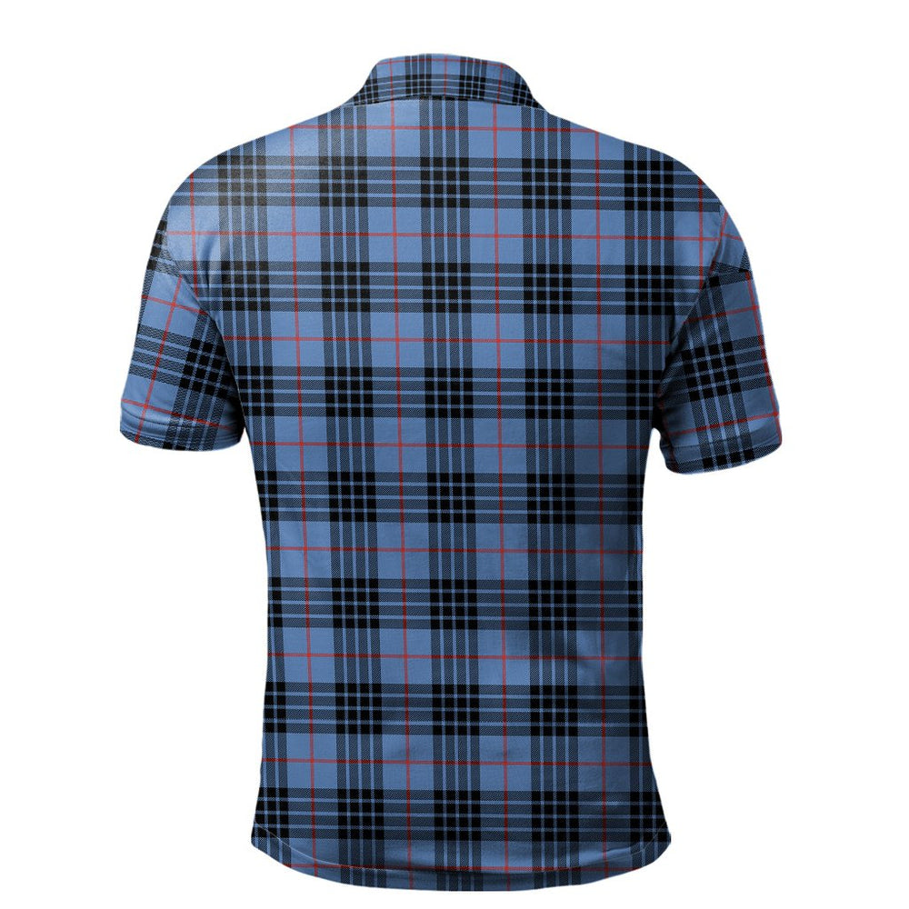 Clan MacKay Blue Tartan Polo Shirt LF74 MacKay Blue Tartan Tartan Polo