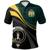 Clan MacKay Modern Tartan Polo Shirt - Royal Coat Of Arms Style US52 MacKay Modern Tartan Tartan Polo