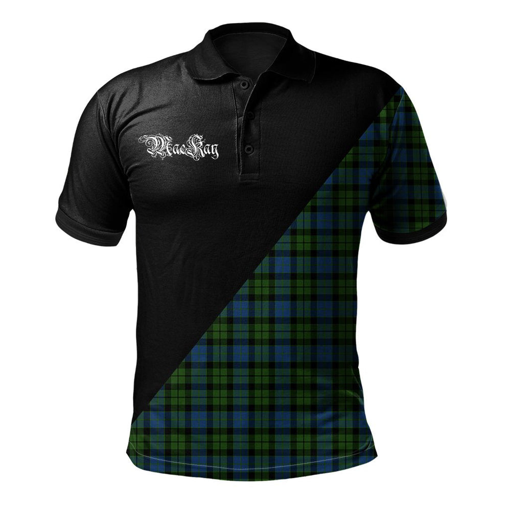 Clan MacKay Modern Clan - Military Polo Shirt OF64 MacKay Modern Tartan Tartan Polo