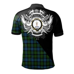 Clan MacKay Modern Clan - Military Polo Shirt OF64 MacKay Modern Tartan Tartan Polo