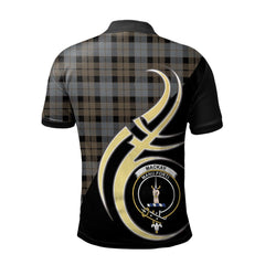 Clan MacKay Weathered Tartan Polo Shirt - Believe In Me Style BA13 MacKay Weathered Tartan Tartan Polo