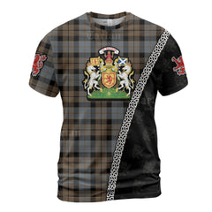 Personalized Clan MacKay Weathered Tartan Shirt with Scotland Coat of Arms & Custom Name ZM65