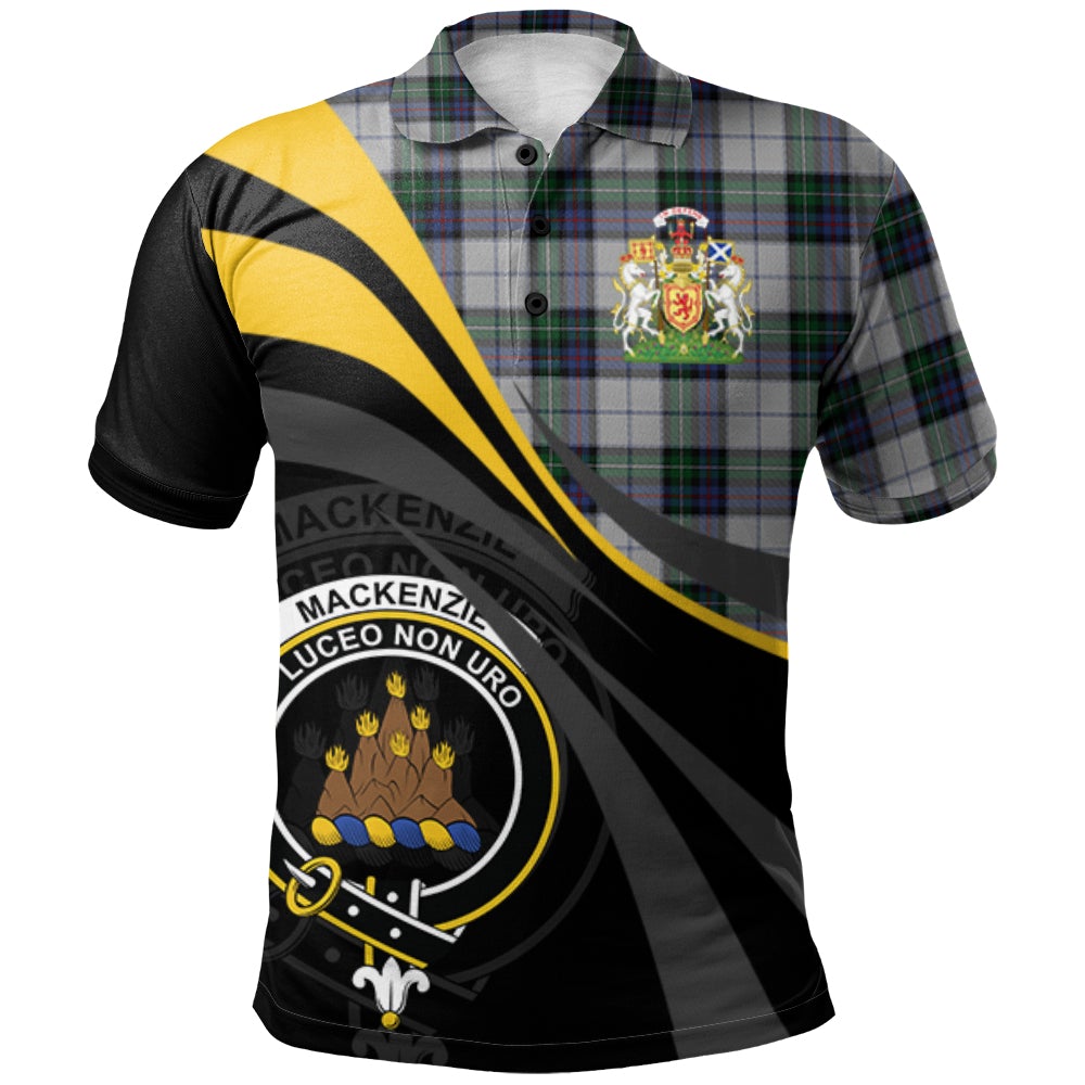 Clan MacKenzie Dress 03 Tartan Polo Shirt - Royal Coat Of Arms Style CD72 MacKenzie Dress 03 Tartan Tartan Polo