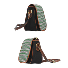 Clan MacKenzie Hastie Tartan Saddle Handbags QT76 Clan Borthwick Clan MacKenzie