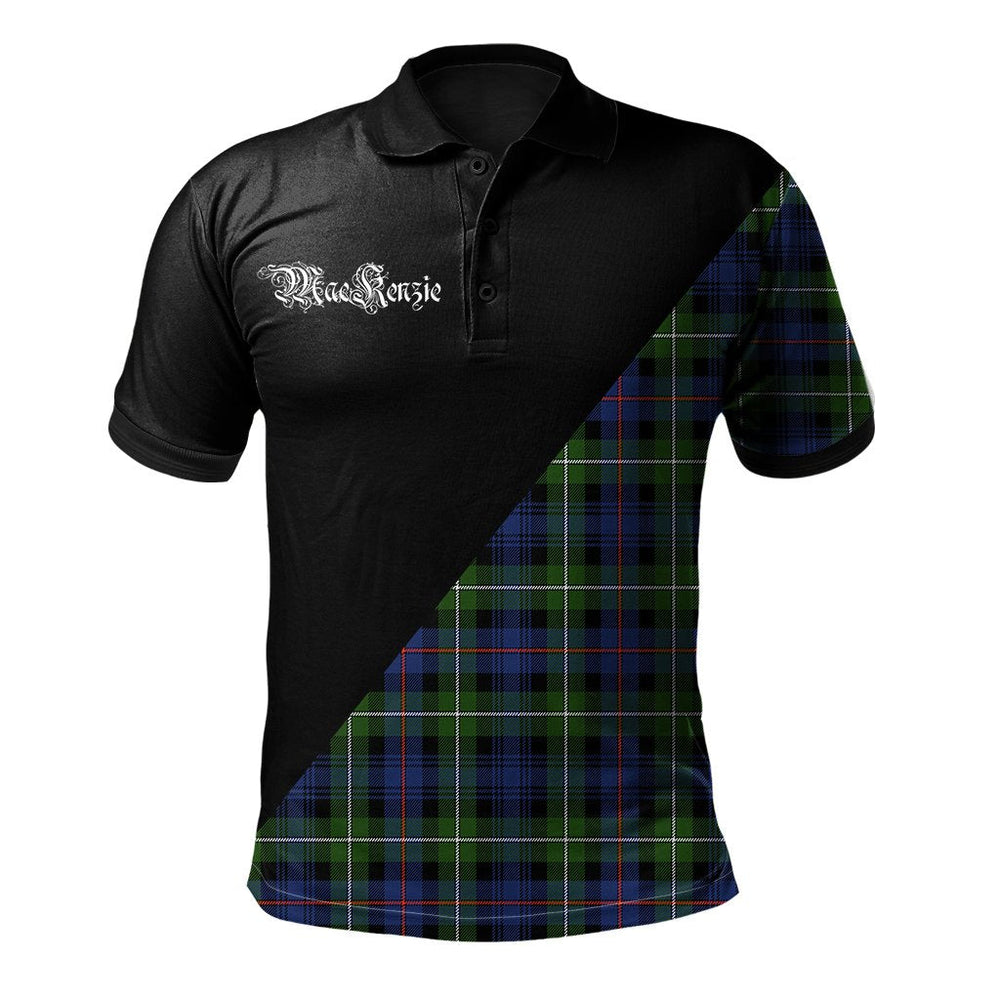 Clan MacKenzie Modern Clan - Military Polo Shirt KX82 MacKenzie Modern Tartan Tartan Polo