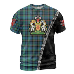 Personalized Clan MacKinlay Ancient Tartan Shirt with Scotland Coat of Arms & Custom Name YQ53