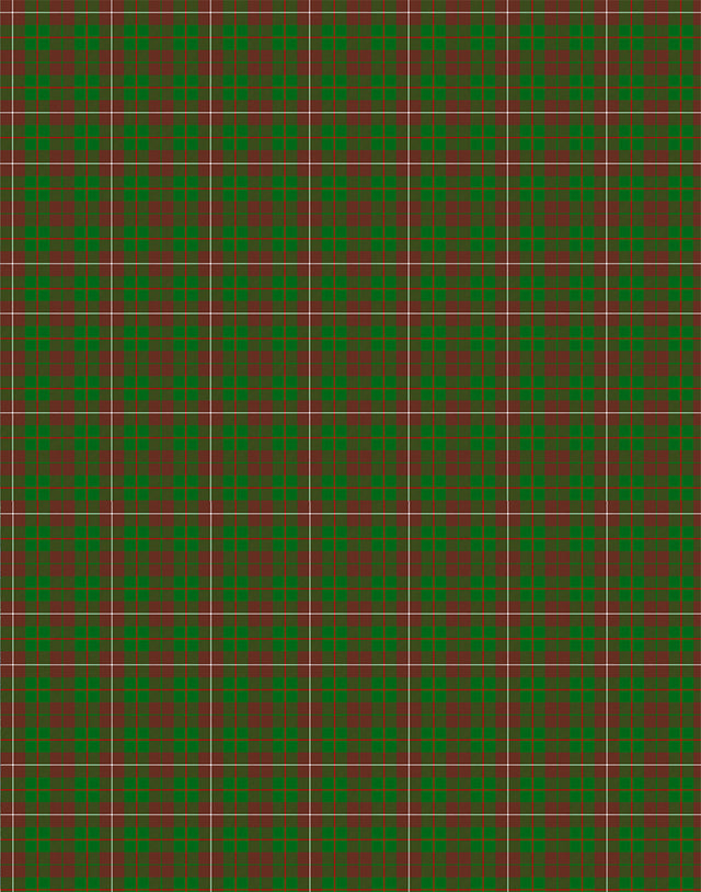 MacKinnon tartan swatch