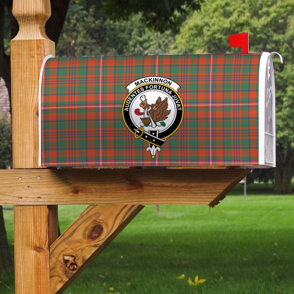Clan MacKinnon Ancient Tartan Crest Mailbox MN79 Clan MacKinnon Tartan Today