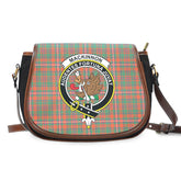 Clan MacKinnon Ancient Tartan Crest Saddle Handbags FP98 Clan MacKinnon Tartan Today
