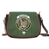 Clan MacKinnon Hunting Tartan Crest Saddle Handbags VK85 Clan MacKinnon Tartan Today