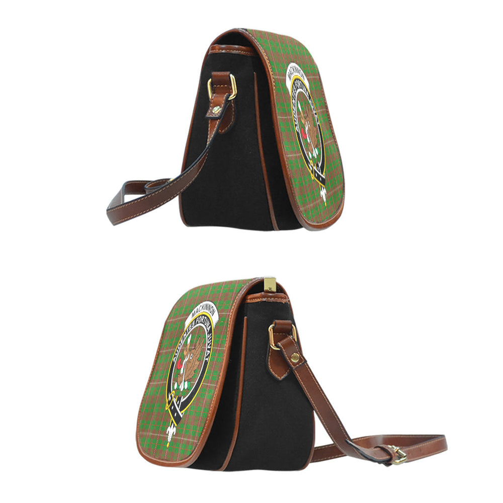 Clan MacKinnon Hunting Modern Tartan Crest Saddle Handbags QM58 Clan MacKinnon Tartan Today