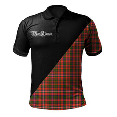 Clan MacKinnon Modern Clan - Military Polo Shirt FC13 MacKinnon Modern Tartan Tartan Polo
