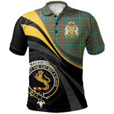 Clan MacKintosh Hunting Ancient Tartan Polo Shirt - Royal Coat Of Arms Style MU94 MacKintosh Hunting Ancient Tartan Tartan Polo
