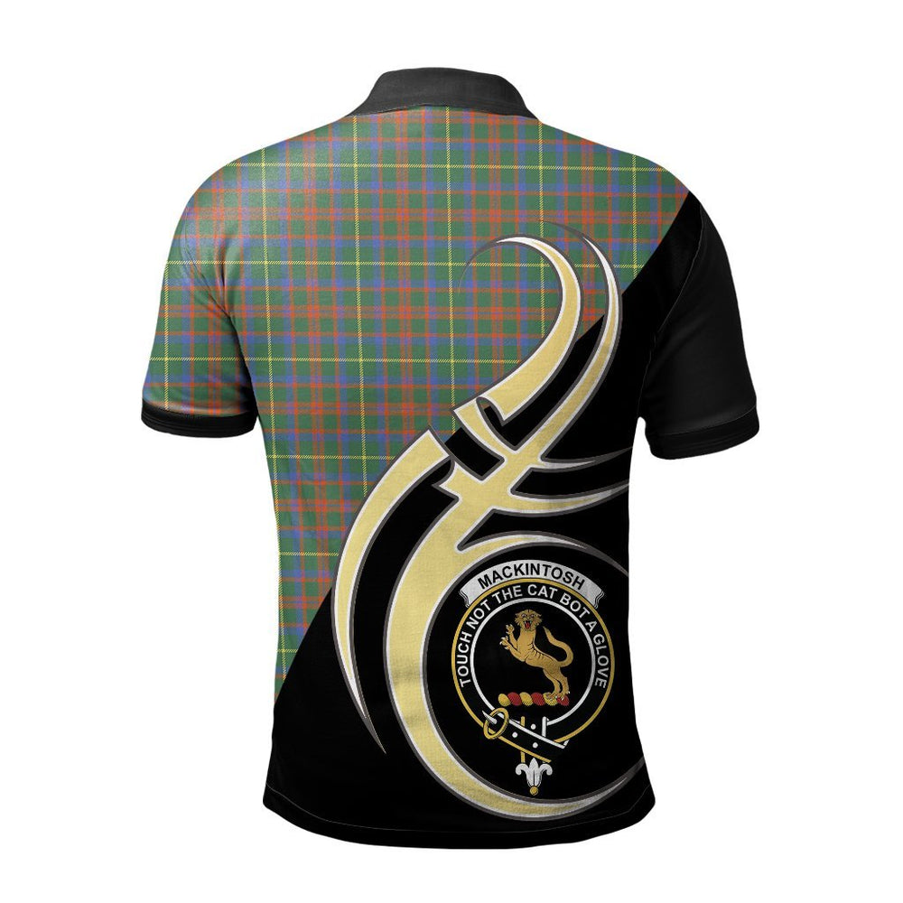 Clan MacKintosh Hunting Ancient Tartan Polo Shirt - Believe In Me Style ME12 MacKintosh Hunting Ancient Tartan Tartan Polo