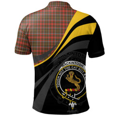 Clan MacKintosh Hunting Weathered Tartan Polo Shirt - Royal Coat Of Arms Style SJ99 MacKintosh Hunting Weathered Tartan Tartan Polo