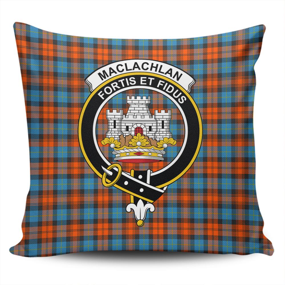 Clan MacLachlan Ancient Tartan Crest Pillow Cover WP97 Clan Borthwick Tartan Today