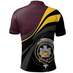 Clan MacLachlan 02 Tartan Polo Shirt - Royal Coat Of Arms Style LY93 MacLachlan 02 Tartan Tartan Polo