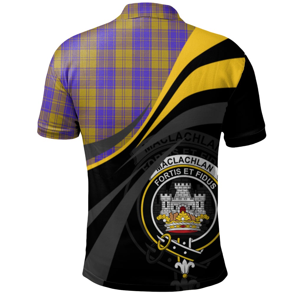 Clan MacLachlan 05 Tartan Polo Shirt - Royal Coat Of Arms Style SY71 MacLachlan 05 Tartan Tartan Polo