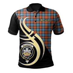 Clan MacLachlan Ancient Tartan Polo Shirt - Believe In Me Style TY58 MacLachlan Ancient Tartan Tartan Polo