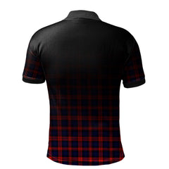 Clan MacLachlan Modern Tartan Polo Shirt - Alba Celtic Style XA23 MacLachlan Modern Tartan Tartan Polo