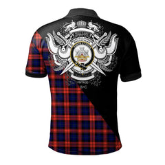 Clan MacLachlan Modern Clan - Military Polo Shirt BE96 MacLachlan Modern Tartan Tartan Polo