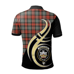 Clan MacLachlan Weathered Tartan Polo Shirt - Believe In Me Style IH50 MacLachlan Weathered Tartan Tartan Polo