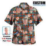 Clan MacLachlan Ancient Tartan Custom Face Hawaiian Shirt – Unisex Gift for Family Members, Summer Party VW12 MacLachlan Ancient Tartan Tartan Hawaii Shirt