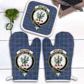 Clan MacLaine Of Loch Buie Hunting Ancient� Tartan Crest Oven Mitt And Pot Holder (2 Oven Mitts + 1 Pot Holder) SG14 Clan Borthwick Tartan Today