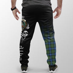 Clan MacLaren Ancient Tartan Crest Jogger Sweatpants Alba Celtic Style YT75 Tartan Today