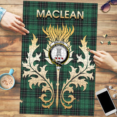 Clan MacLean Hunting Ancient Tartan Crest Thistle Jigsaw Puzzles Gift For Family PQ82 Clan Borthwick Tartan Today