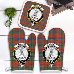 Clan MacLean Of Duart Ancient Tartan Crest Oven Mitt And Pot Holder (2 Oven Mitts + 1 Pot Holder) BD66 Clan Borthwick Tartan Today