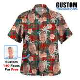 Clan MacLean of Duart Ancient Tartan Custom Face Hawaiian Shirt – Unisex Gift for Family Members, Summer Party LS12 MacLean of Duart Ancient Tartan Tartan Hawaii Shirt