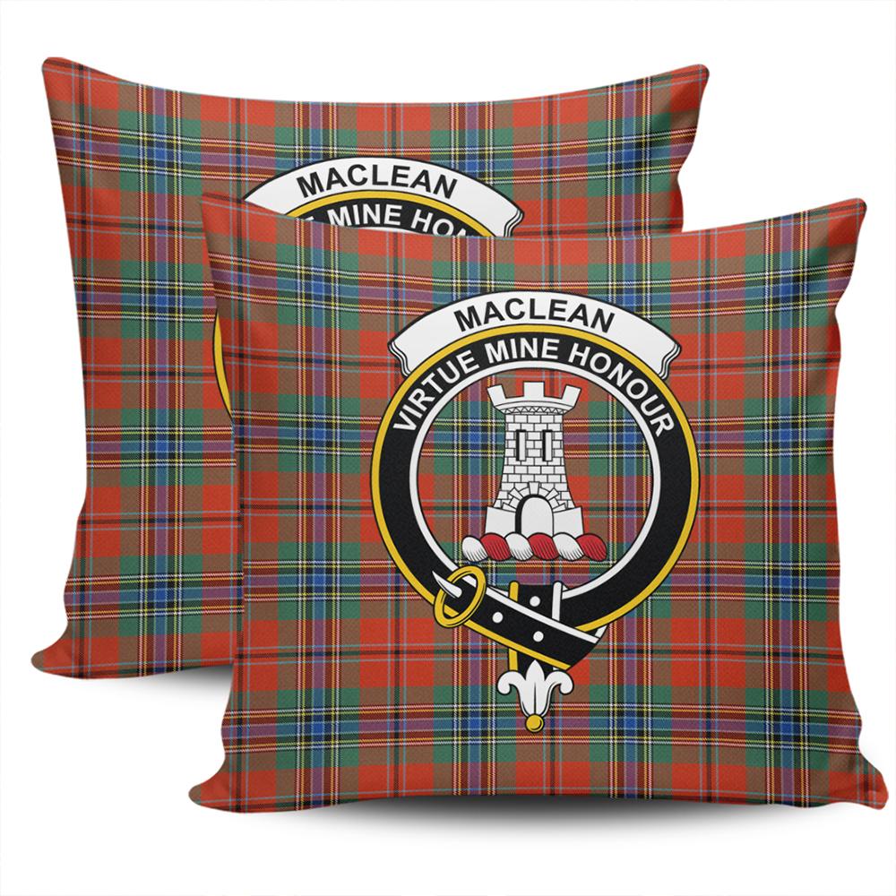 Clan MacLean of Duart Ancient Tartan Crest Pillow Cover RF51 Clan Borthwick Tartan Today