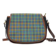 Clan MacLellan Ancient Tartan Saddle Handbags BI34 Clan Borthwick Tartan Today