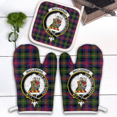 Clan MacLennan Tartan Crest Oven Mitt And Pot Holder (2 Oven Mitts + 1 Pot Holder) CO58 Clan Borthwick Tartan Today