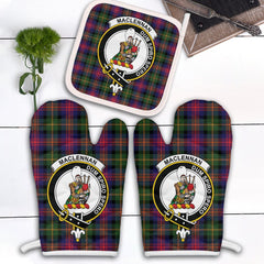 Clan MacLennan Tartan Crest Oven Mitt And Pot Holder (2 Oven Mitts + 1 Pot Holder) CO58 Clan Borthwick Tartan Today