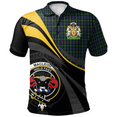 Clan MacLeod of Gesto 01 Tartan Polo Shirt - Royal Coat Of Arms Style PL20 MacLeod of Gesto 01 Tartan Tartan Polo